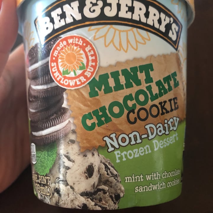 review photo of Ben & Jerry's Mint Chocolate Cookie Non-Dairy Frozen Dessert shared by @army-bangtan on 16 Aug 2020 - review