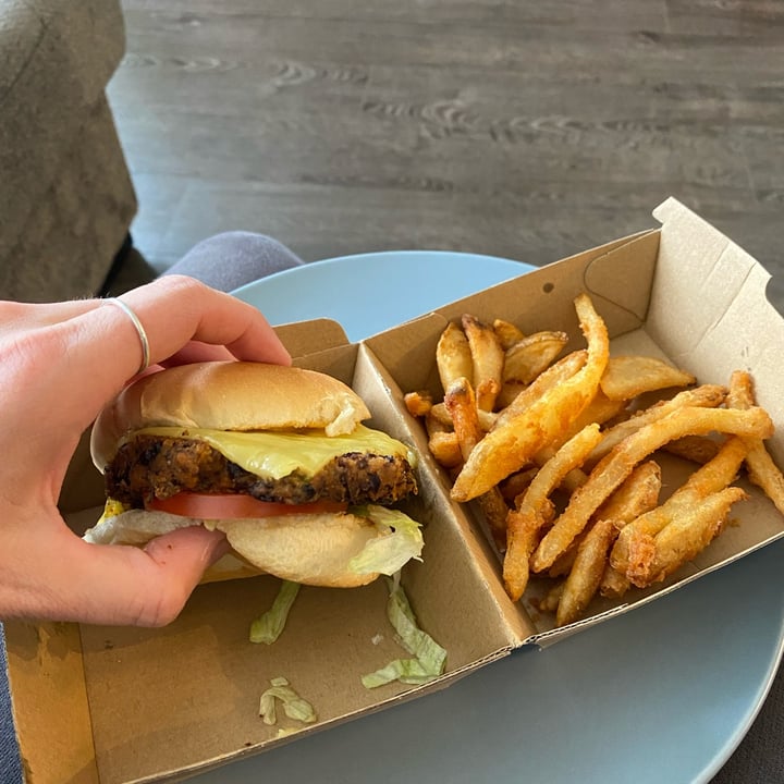 photo of BRGR BRGR Bean Burger and Fries shared by @becs10 on  10 Oct 2021 - review