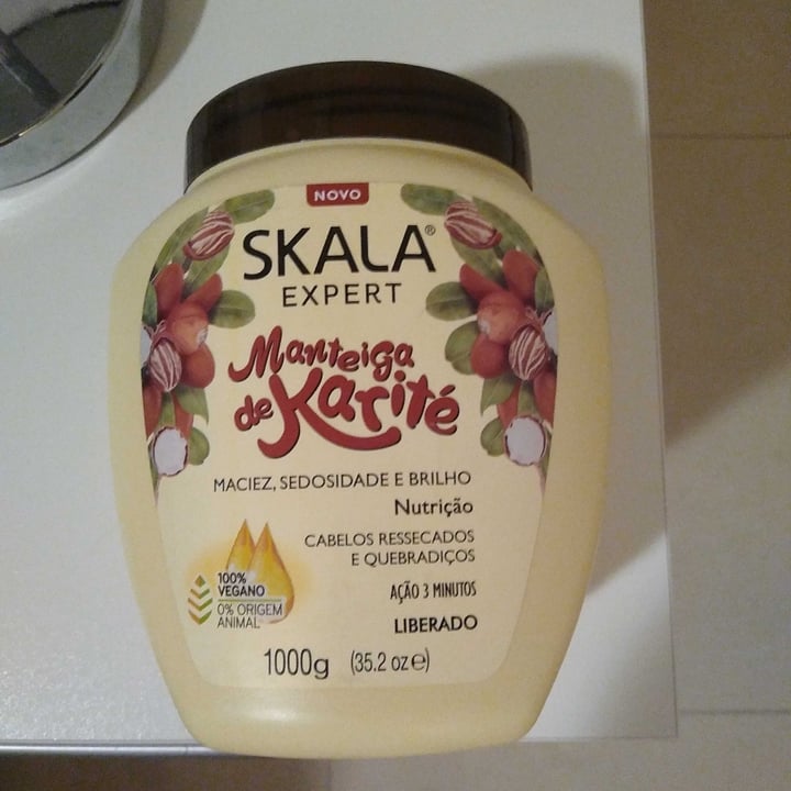 photo of Skala Máscara Capilar de Nutrição - Manteiga de Karité shared by @carlosrosa2022 on  27 Apr 2022 - review