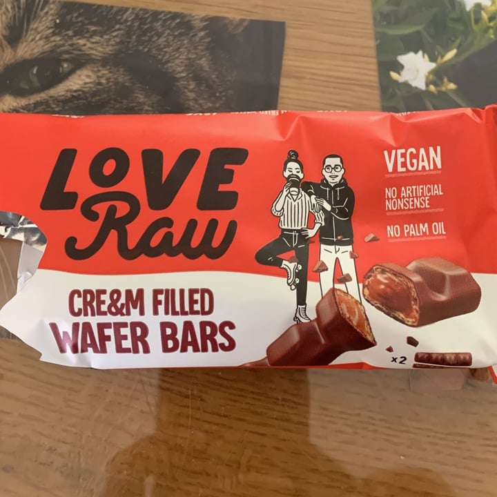 review photo of LoveRaw Cre&m Filled Wafer Bars shared by @bari on 14 Apr 2021 - review