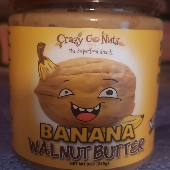 photo of Crazy Go Nuts Banana walnut butter shared by @andicarv on  26 Nov 2020 - review