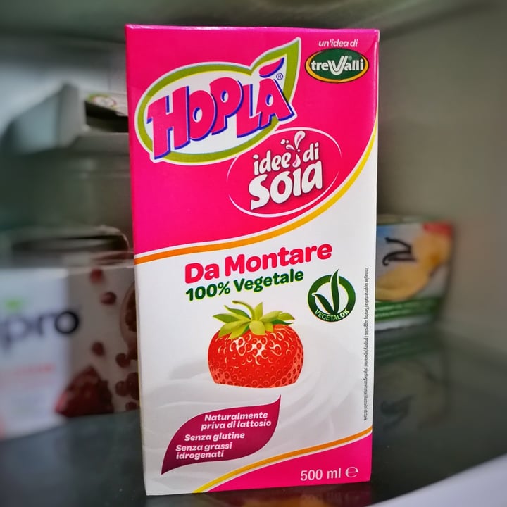 photo of Hoplà Panna Da Montare 100% Vegetale shared by @camyveg on  29 May 2021 - review