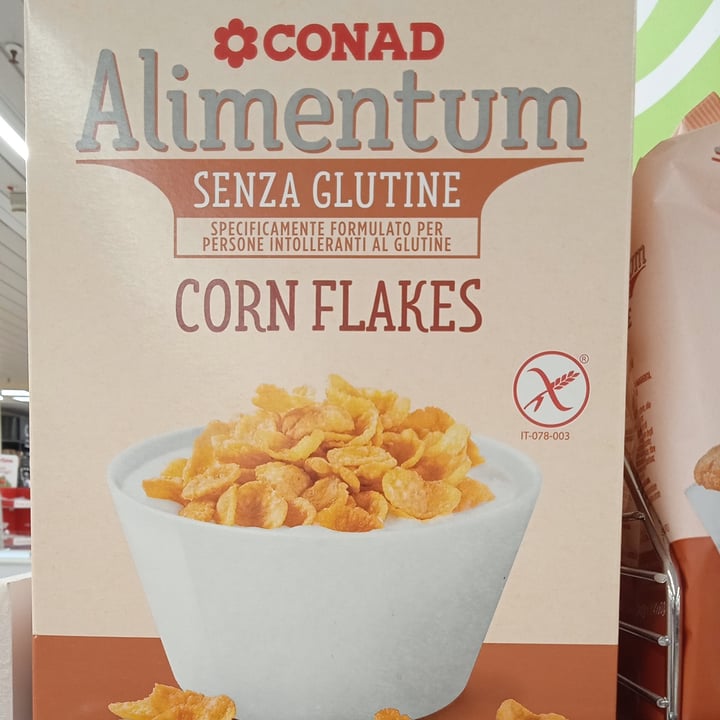 photo of Conad Cornflakes Senza shared by @cristinasassari on  01 Sep 2021 - review