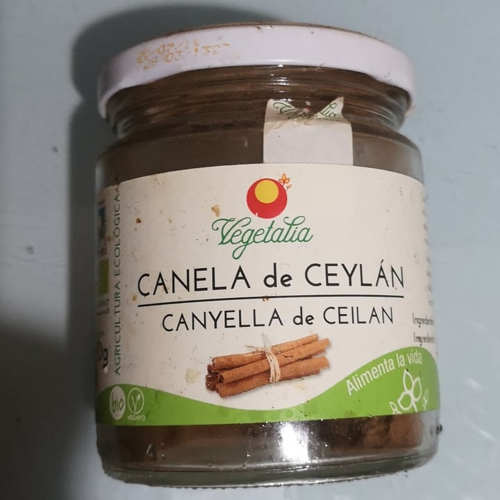 photo of Vegetalia Canela de Ceylan shared by @veganaborroka on  30 Sep 2021 - review