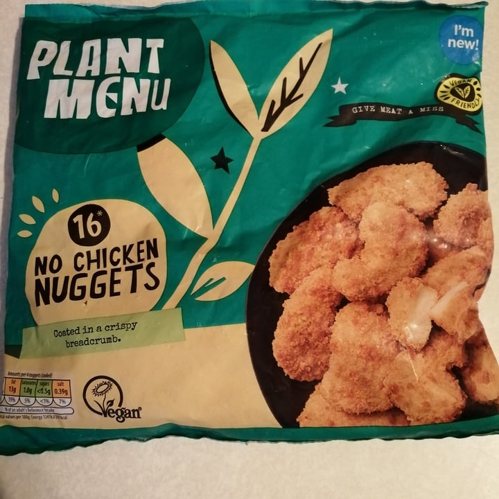 photo of Plant Menu No chicken nuggets shared by @kirstyj37 on  01 Oct 2020 - review
