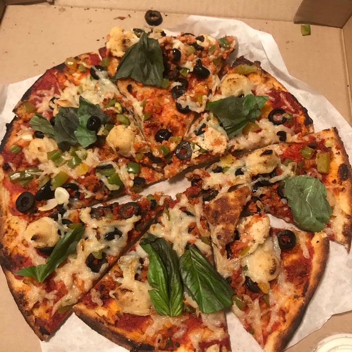 photo of Vegan Cave Cafe Nirvana Pizza shared by @spearl on  20 Nov 2020 - review