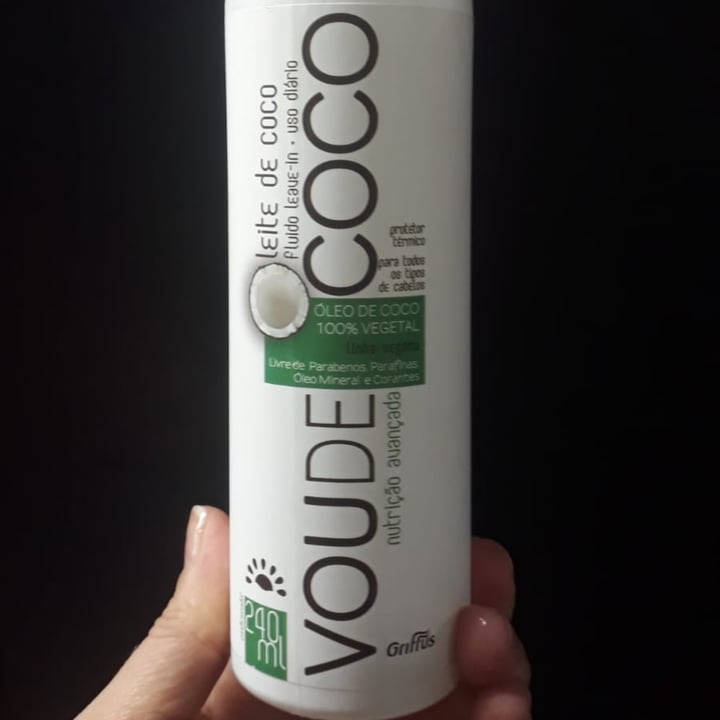 photo of Griffus Condicionador Uso Diário Coco shared by @palomag on  10 May 2022 - review