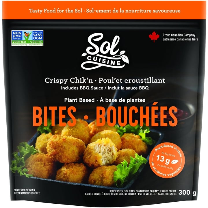 photo of Sol Cuisine Crispy Chik’n Bites shared by @gassia on  05 Jan 2022 - review