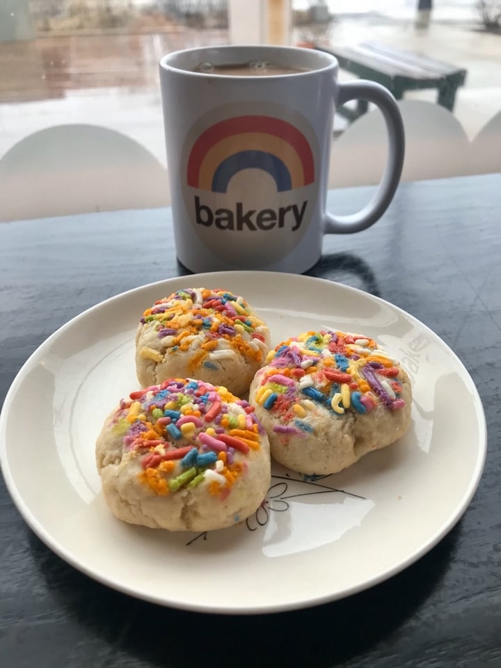 photo of Rainbow Bakery Sprinkle Sugar Cookies shared by @kristyahimsa on  25 Feb 2020 - review
