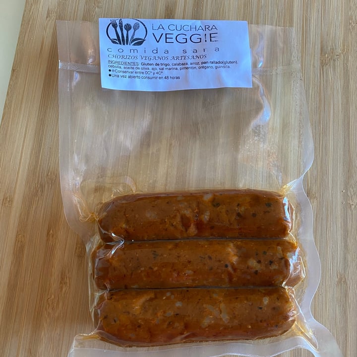 photo of La Cuchara Veggie chorizos veganos shared by @nuriag on  18 Jul 2021 - review