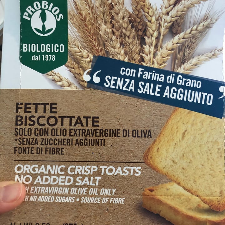 review photo of La Via Del Grano Fette biscottate shared by @veganbunny20 on 27 Nov 2021 - review