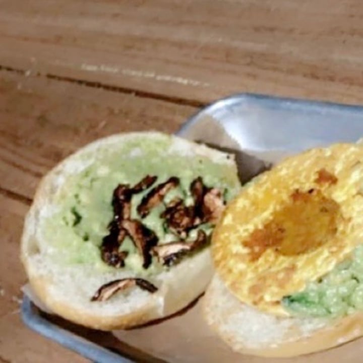 review photo of Grass Roots Kitchen Vegan egg sandwich shared by @meghanl119 on 24 Mar 2021 - review