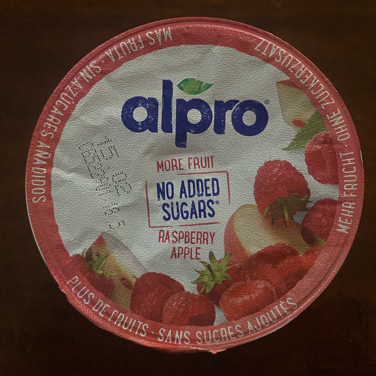 More fruit raspberry apple from Alpro - Vegan Product Reviews & Ratings ...