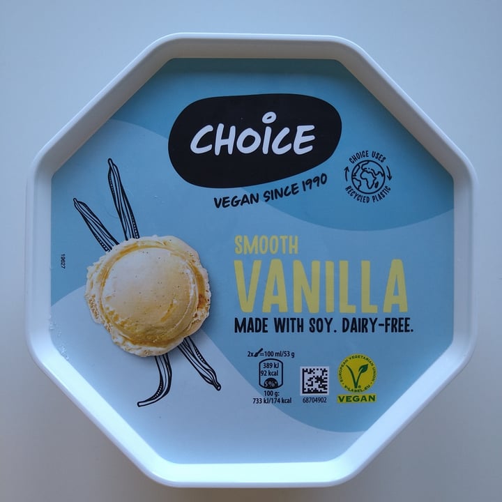 photo of Choice Smooth Vanilla Soy Ice Cream shared by @krismij on  01 Jun 2022 - review