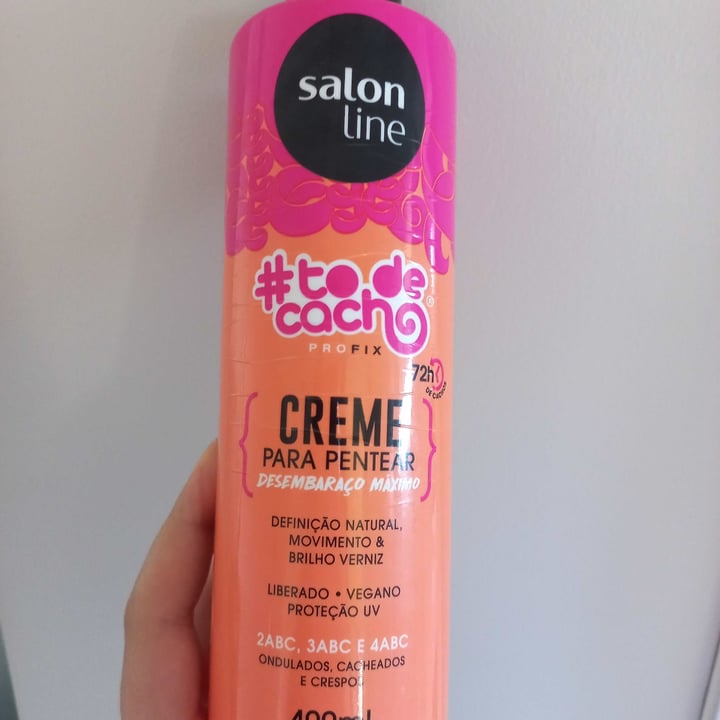 photo of Salon line Creme para pentear desembaraço maximo shared by @trizsuffiatti on  17 Oct 2022 - review