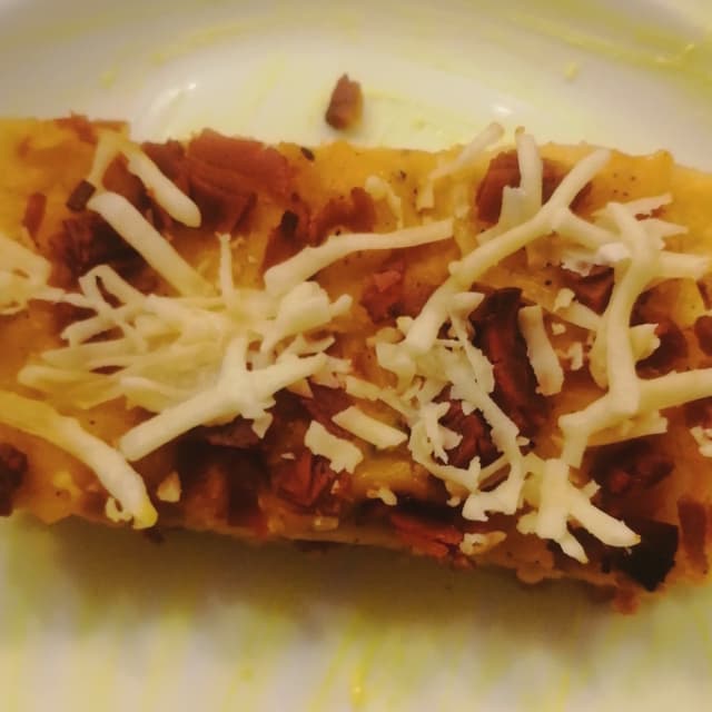 Photo of the dish “Lasagnetta Veggyspeck e Besciamella alla Zucca”