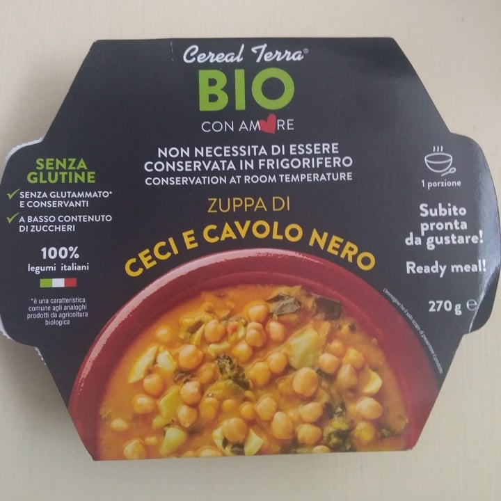 photo of Cereal Terra Zuppa Di Ceci E Cavolo Nero shared by @ssandrine on  01 Mar 2022 - review