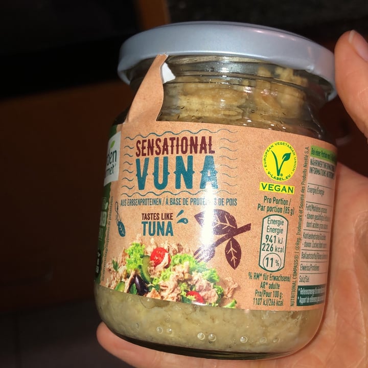 photo of Garden Gourmet Vuna shared by @ninamargni on  20 Dec 2020 - review