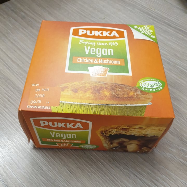 photo of Pukka Pies Chicken & Mushroom Pie shared by @thechosenlucy on  08 Mar 2021 - review