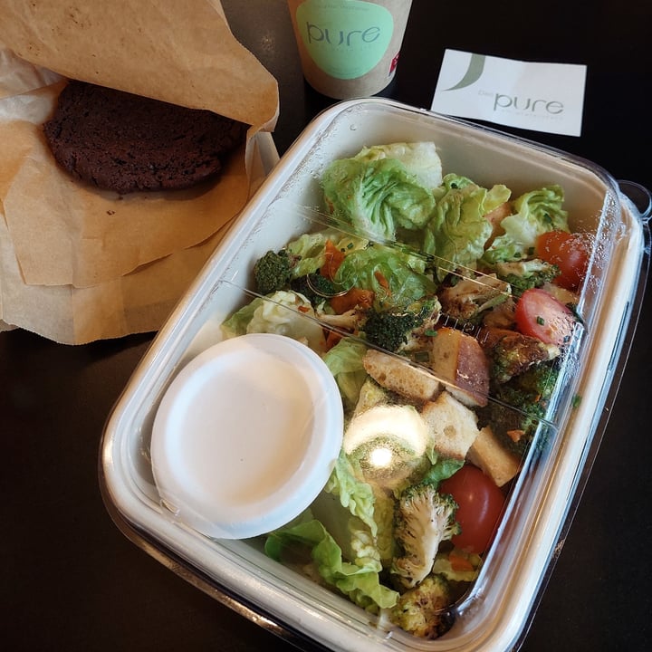 review photo of pure am Praterstern Vegan Caesar Salad shared by @walrusbabe on 12 Nov 2022 - review