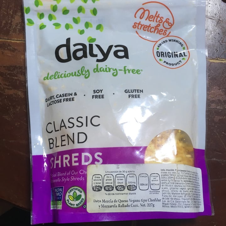 photo of Daiya Classic Blend Cheddar and Mozzarella Style Shreds shared by @anap on  28 Jan 2021 - review