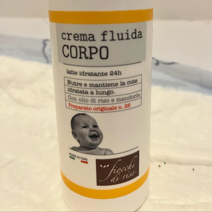 review photo of Fiocchi di riso Crema Fluida Corpo shared by @claraguidalioff on 05 Apr 2022 - review