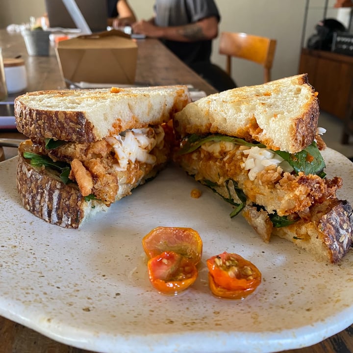 photo of Good Mantra Bali Mushroom Schnitzel shared by @alexbez on  14 Mar 2021 - review