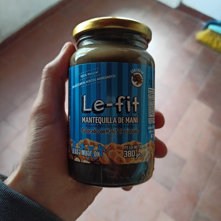 photo of Le-Fit Mantequilla De Mani Dark Chocolate shared by @batimaez on  11 Sep 2020 - review