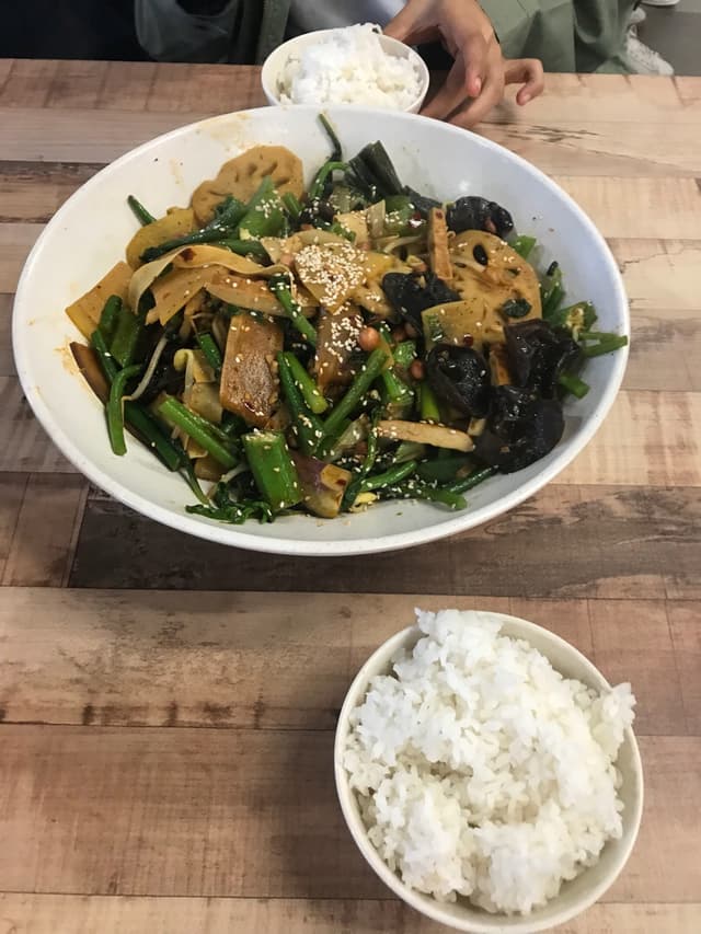 菜肴“Veggie Mala”的照片