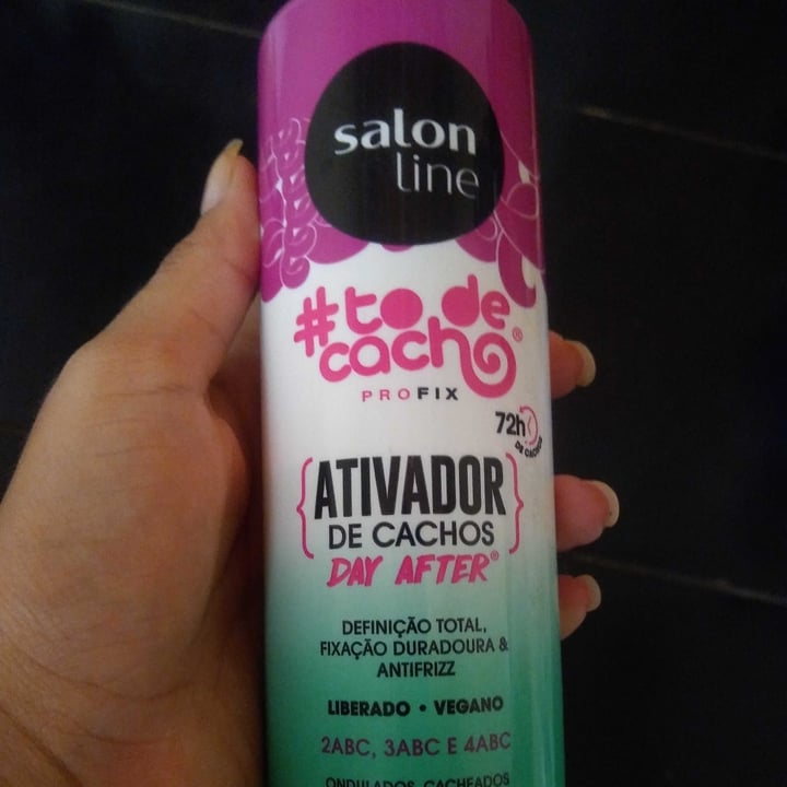 review photo of Salon line ativador de cachos day after shared by @luo on 24 Jun 2022 - review