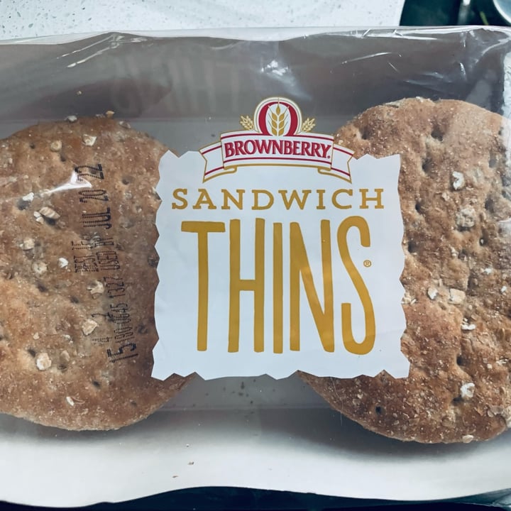 photo of Brownberry Sandwich Thins shared by @allhess on  20 Jul 2022 - review