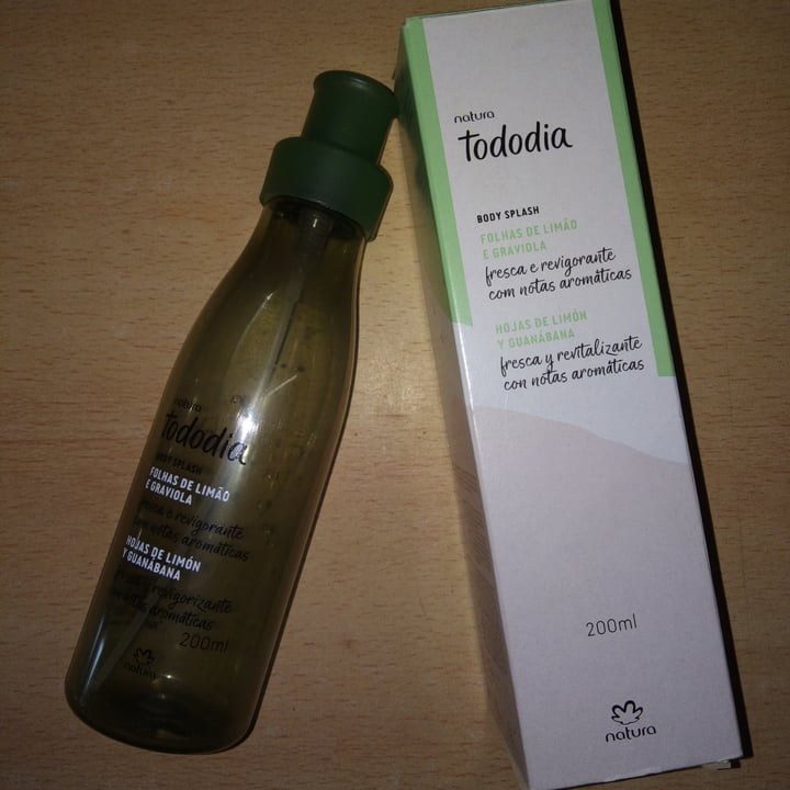 review photo of Natura Tododia Body Splash Hojas De Limón y Guanábana shared by @guileguiza on 24 Feb 2021 - review