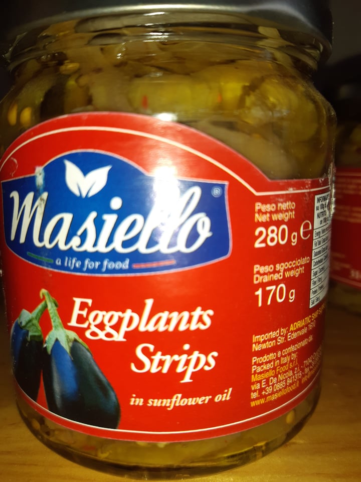 photo of Masiello Eggplant strips shared by @jeni on  12 Dec 2019 - review