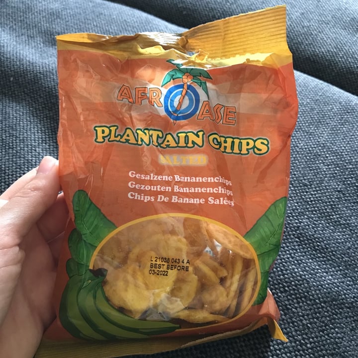 photo of Afroase Gesalzene Bananenchips shared by @cocowandel on  06 Jul 2021 - review