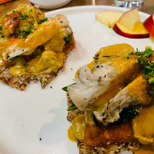 Photo of the dish “Mushroom Benedict”