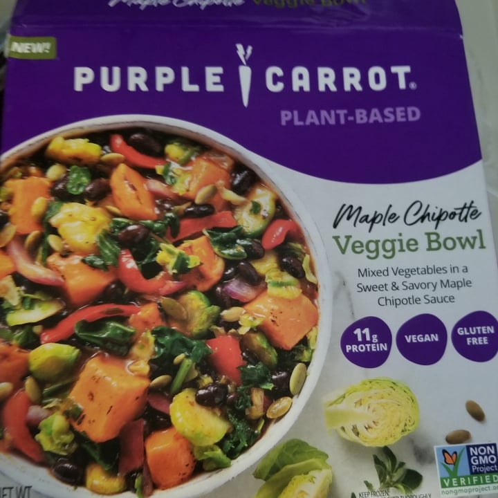 photo of Purple Carrot Maple Chipotle Veggie Bowl shared by @cassy813 on  23 Oct 2021 - review