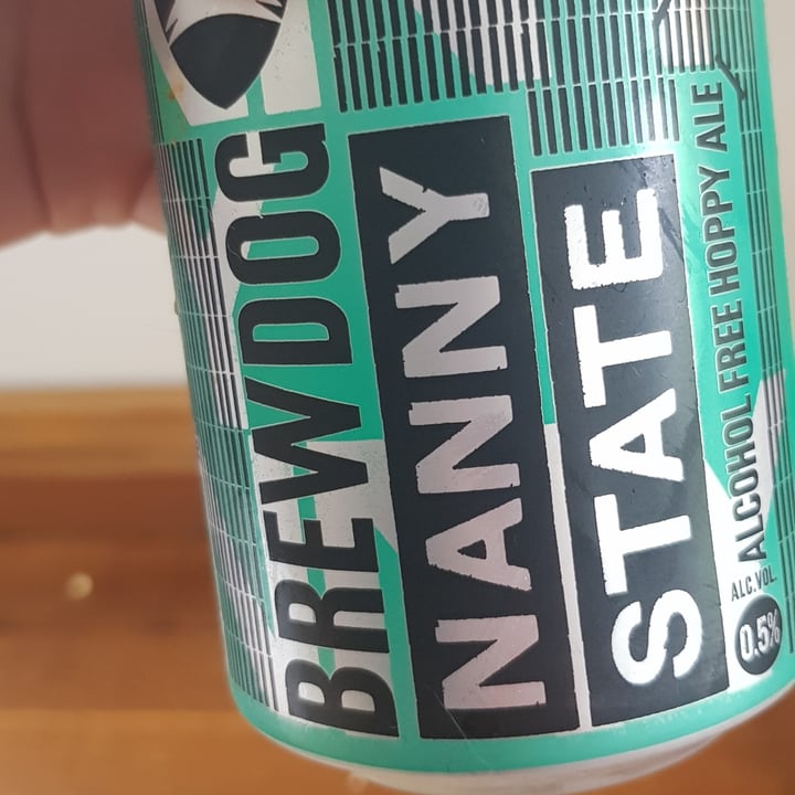 photo of Brewdog Nanny state alcohol free beer shared by @afrikar1978 on  17 May 2020 - review