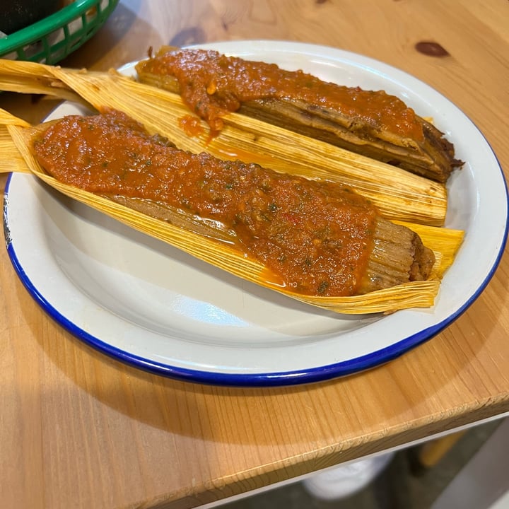 review photo of Tlaolli Pinto Bean Tamale shared by @indymango on 08 Apr 2022 - review