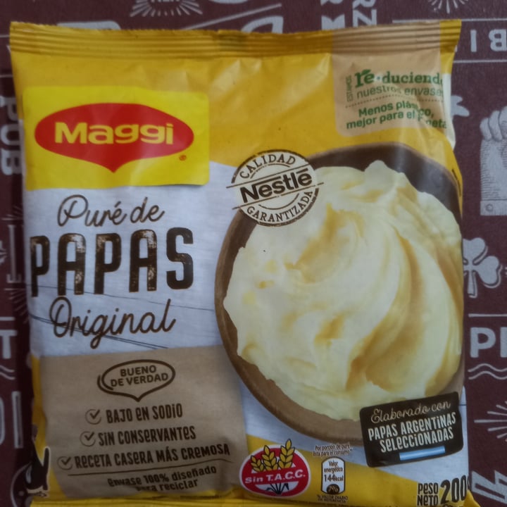 photo of Maggi Pure de papas shared by @chaun on  02 Mar 2022 - review