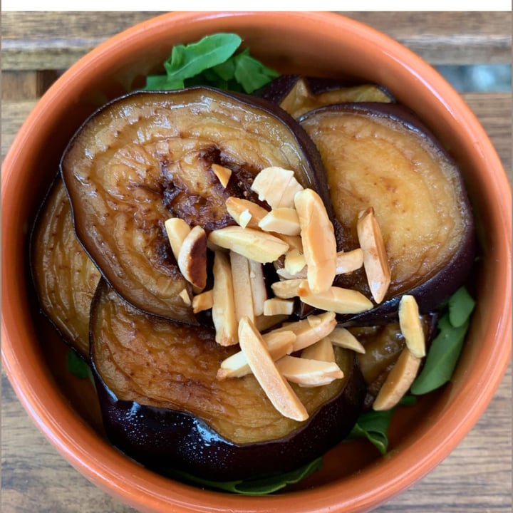 photo of Koshari Korner Fried Eggplant shared by @veganfoodinsydney on  29 Jan 2021 - review