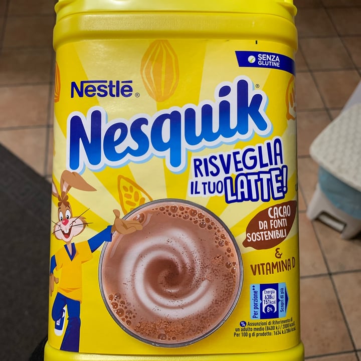 photo of Nesquik Nesquik risveglia il tuo latte shared by @federicapengue on  11 Dec 2021 - review