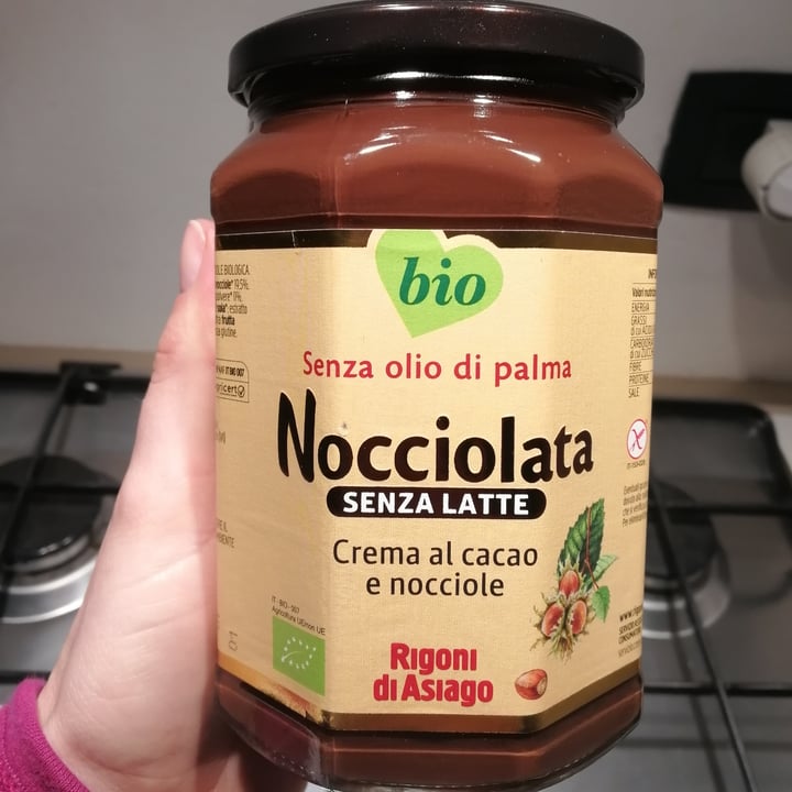 photo of Rigoni di Asiago Nocciolata Dairy Free Hazelnut Spread with Cocoa shared by @giuliabo on  29 Jul 2022 - review