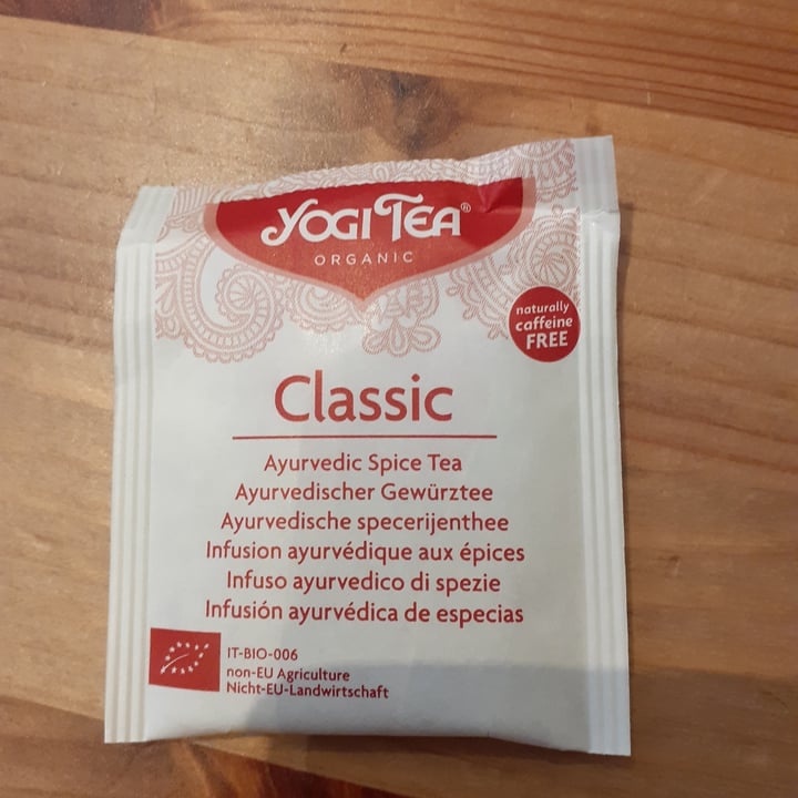photo of Yogi Tea Organic Classic shared by @giuliamau on  10 Apr 2022 - review