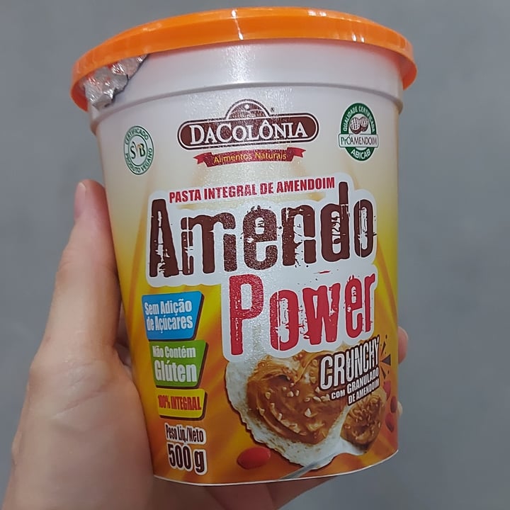 photo of DaColônia Amendo Power Crunch shared by @yarabastos on  04 Sep 2022 - review