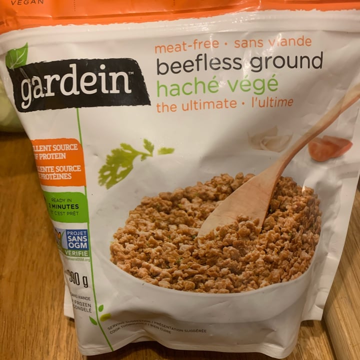 review photo of Gardein The Ultimate Beefless Ground shared by @catsafe on 29 Nov 2021 - review