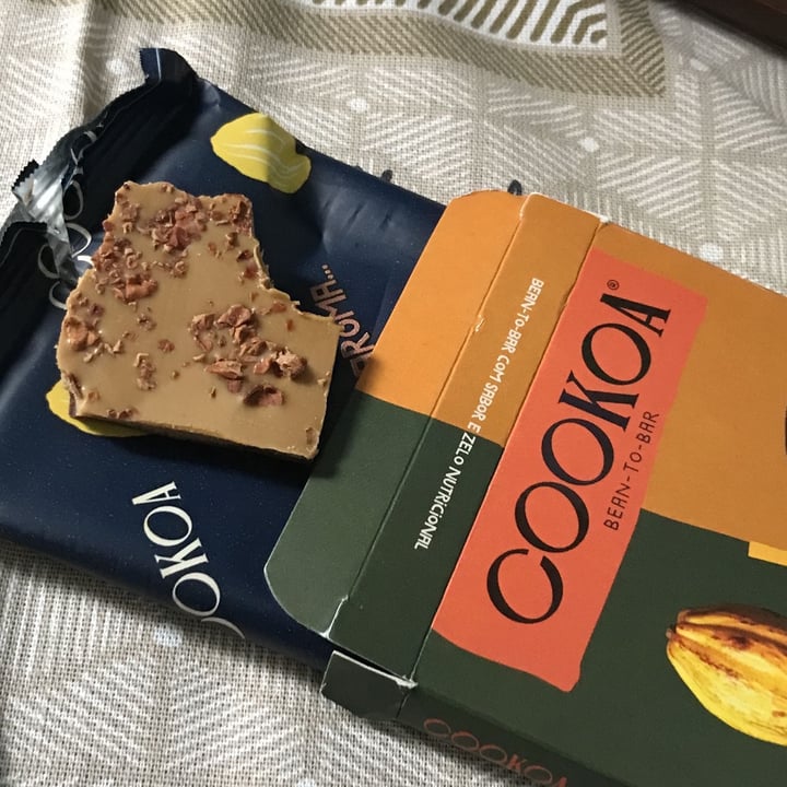 review photo of Cookoa Duo ammo 70% Com Caramelo Com Nibs De Cupuaçu shared by @muricyam on 15 Sep 2022 - review