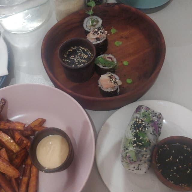 Foto del piatto “Cashew Sushi”