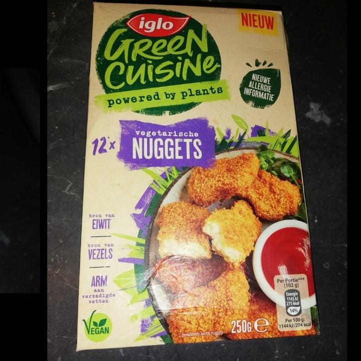 photo of iglo Green Cuisine Vegane "Chicken" Nuggets shared by @lindav on  16 Jun 2022 - review