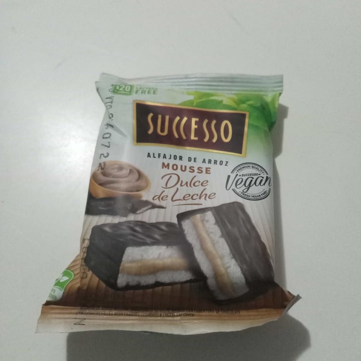 photo of Successo Alfajor De Arroz Mousse De Dulce De leche shared by @ludnaiviat on  13 Jul 2022 - review