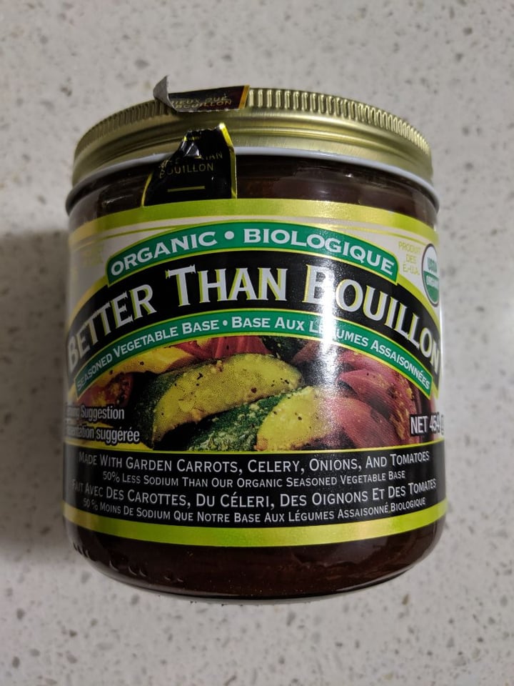 photo of Better Than Bouillon Organic Seasoned Vegetable Base shared by @allisoneats on  30 Dec 2019 - review